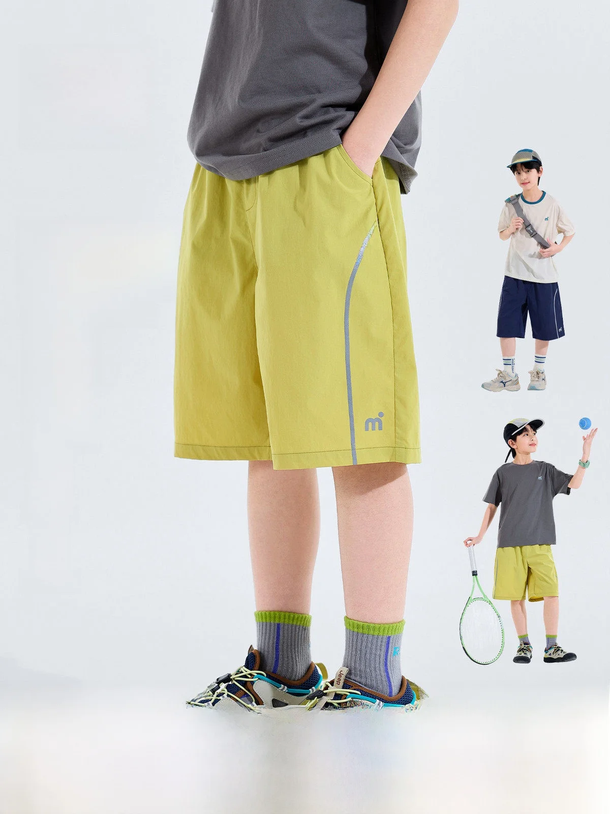 Quick Dry Outdoor Sports Shorts for Boys Children's Five-Part Pants Summer Active Kids Polyester Fiber Casual Shorts
Quick Dry Outdoor Sports Shorts for Boys Children's Five-Part Pants Summer Active Kids Polyester Fiber Casual Shorts