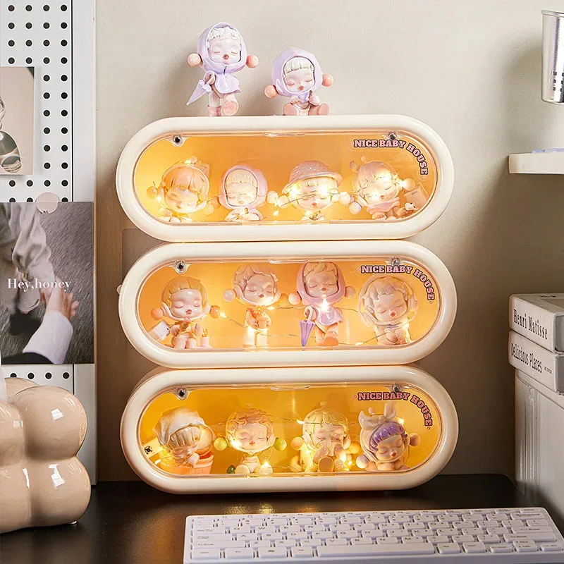 Magnetic Transparent Action Figures Display Box Wall-Mounted Dustproof Collectible Organizer Blind Box Storage Case for Toys
Magnetic Transparent Action Figures Display Box Wall-Mounted Dustproof Collectible Organizer Blind Box Storage Case for Toys