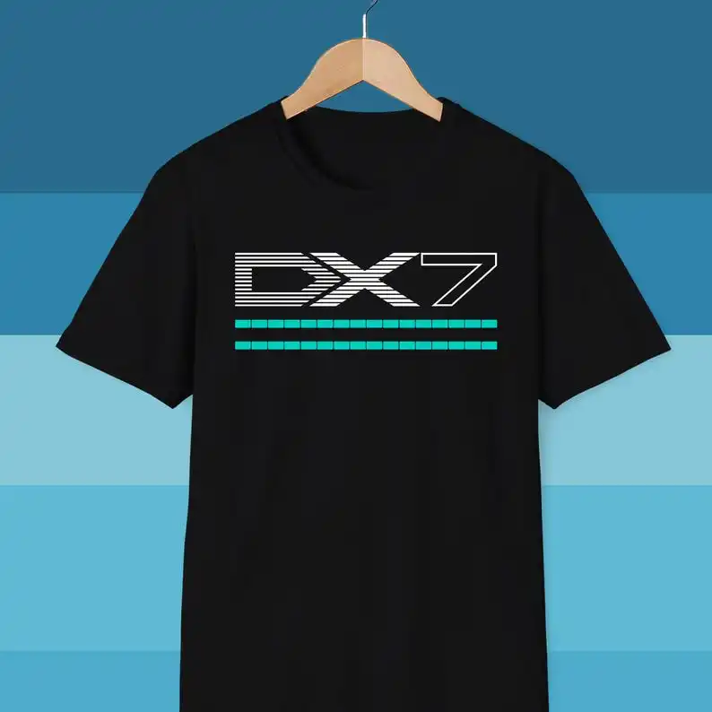 Yamaha DX7 Shirt Vintage Synth 80s Tee Electronic Musician or Music Producer Gift DX7 Synthesizer T-Shirt Unisex Softstyle Tee
Yamaha DX7 Shirt Vintage Synth 80s Tee Electronic Musician or Music Producer Gift DX7 Synthesizer T-Shirt Unisex Softstyle Tee