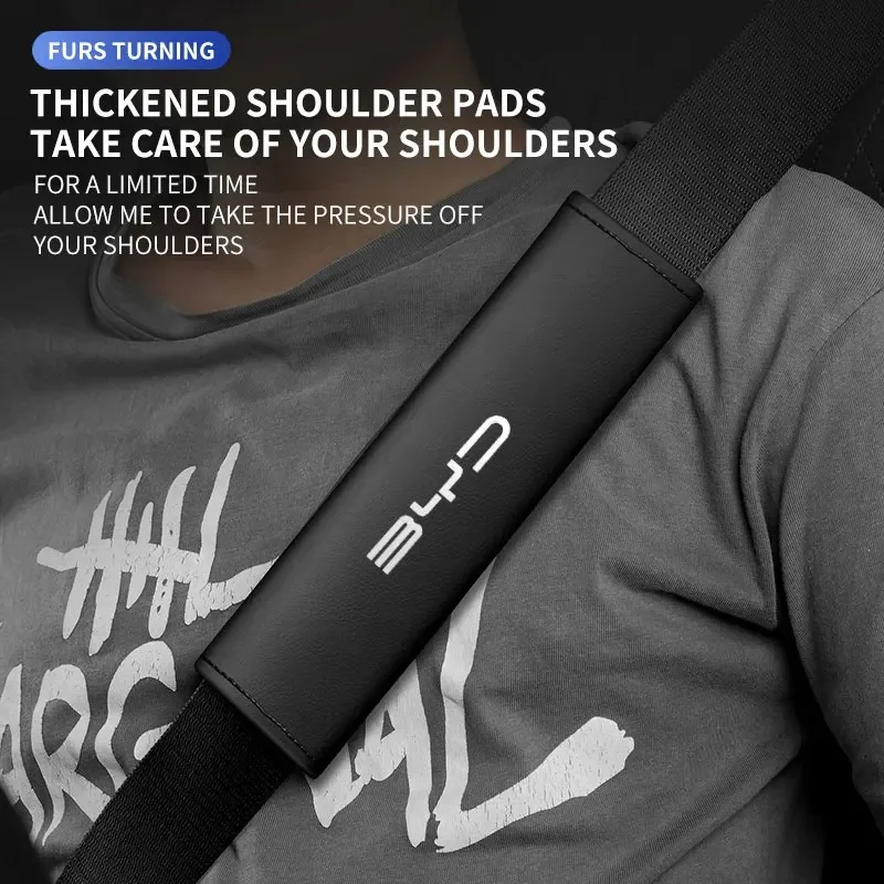 Car Seat Belt Pad Shoulder Protection Cover For BYD Atto3 Seagull Dolphin Han Seal SongPro Tang QinPlus
Car Seat Belt Pad Shoulder Protection Cover For BYD Atto3 Seagull Dolphin Han Seal SongPro Tang QinPlus