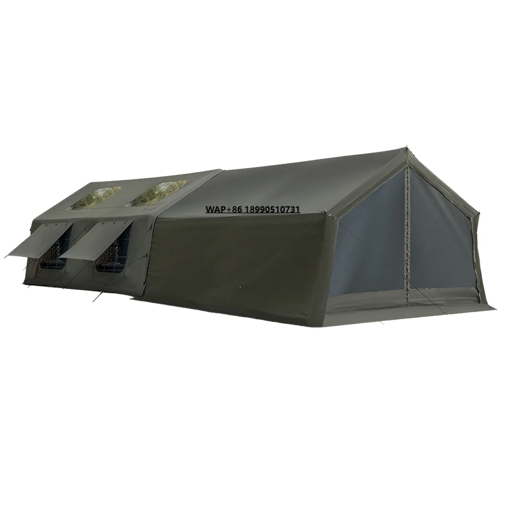 Waterproof 10-12 People Inflatable Winter Air Tent Manufacturer's Glamping Frame House for Outdoor Camping Polyester
Waterproof 10-12 People Inflatable Winter Air Tent Manufacturer's Glamping Frame House for Outdoor Camping Polyester
