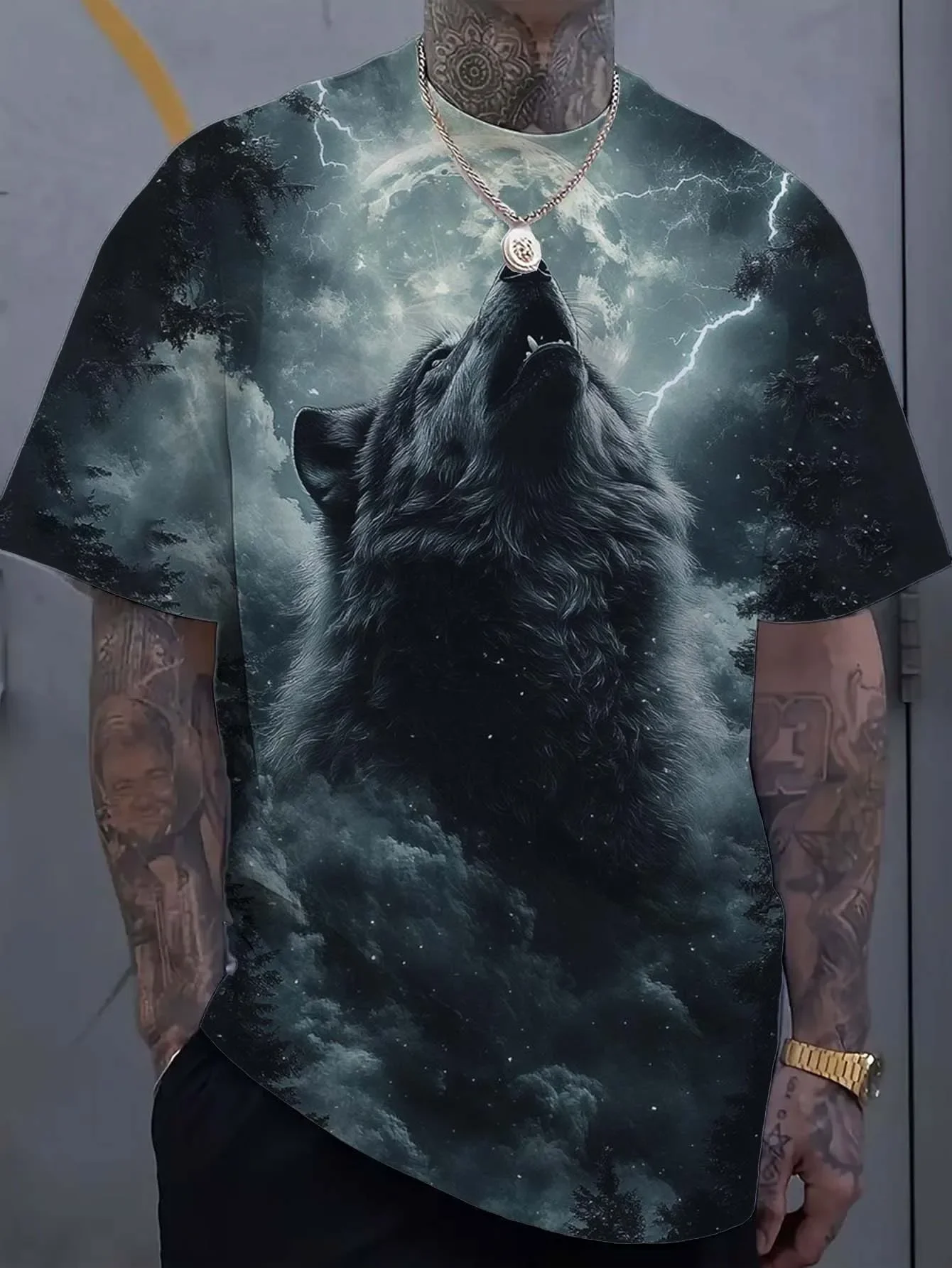 Женские футболки больших размеров с рисунком волка, топы с 3D принтом, футболки, летняя новая уличная одежда, модная футболка унисекс с животными, мужская одежда 
Женские футболки больших размеров с рисунком волка, топы с 3D принтом, футболки, летняя новая уличная одежда, модная футболка унисекс с животными, мужская одежда