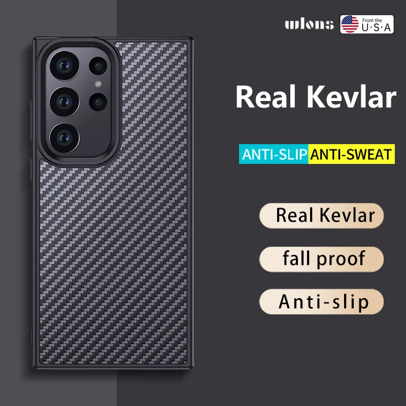 Чехол из натурального арамидного волокна Kevlar для телефона Samsung S23, ультрамагнитный чехол с беспроводной зарядкой, подушки безопасности, Противоударная задняя крышка
Чехол из натурального арамидного волокна Kevlar для телефона Samsung S23, ультрамагнитный чехол с беспроводной зарядкой, подушки безопасности, Противоударная задняя крышка