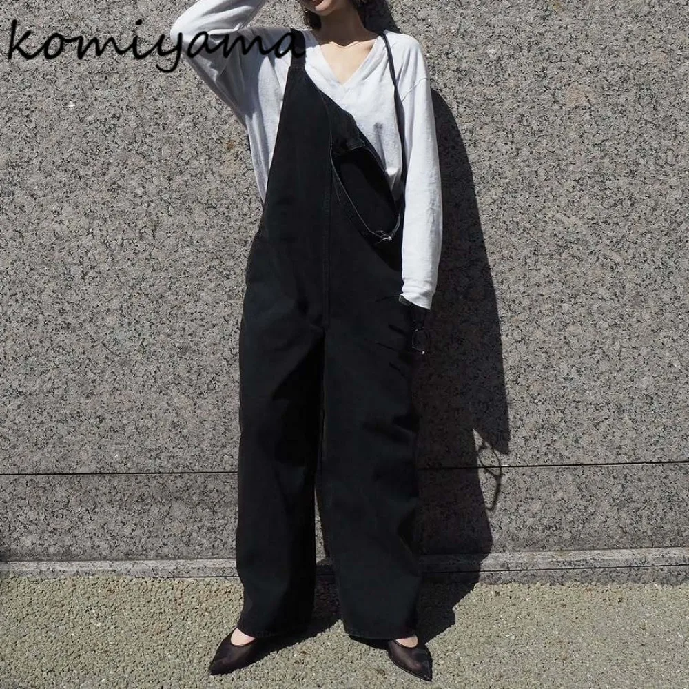 High Waist Straight Jumpsuits Loose Jumpsuit Woman Denim Combinaison Femme Summer Ropa Mujer Japan Safari Style Monos Largos
High Waist Straight Jumpsuits Loose Jumpsuit Woman Denim Combinaison Femme Summer Ropa Mujer Japan Safari Style Monos Largos