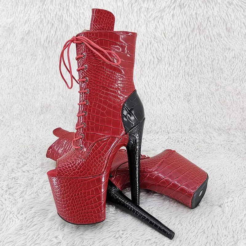 New 20CM/8inches PU Upper Modern Sexy Nightclub Pole Dance Shoes High Heel Platform Women's Ankle Boots 423
New 20CM/8inches PU Upper Modern Sexy Nightclub Pole Dance Shoes High Heel Platform Women's Ankle Boots 423