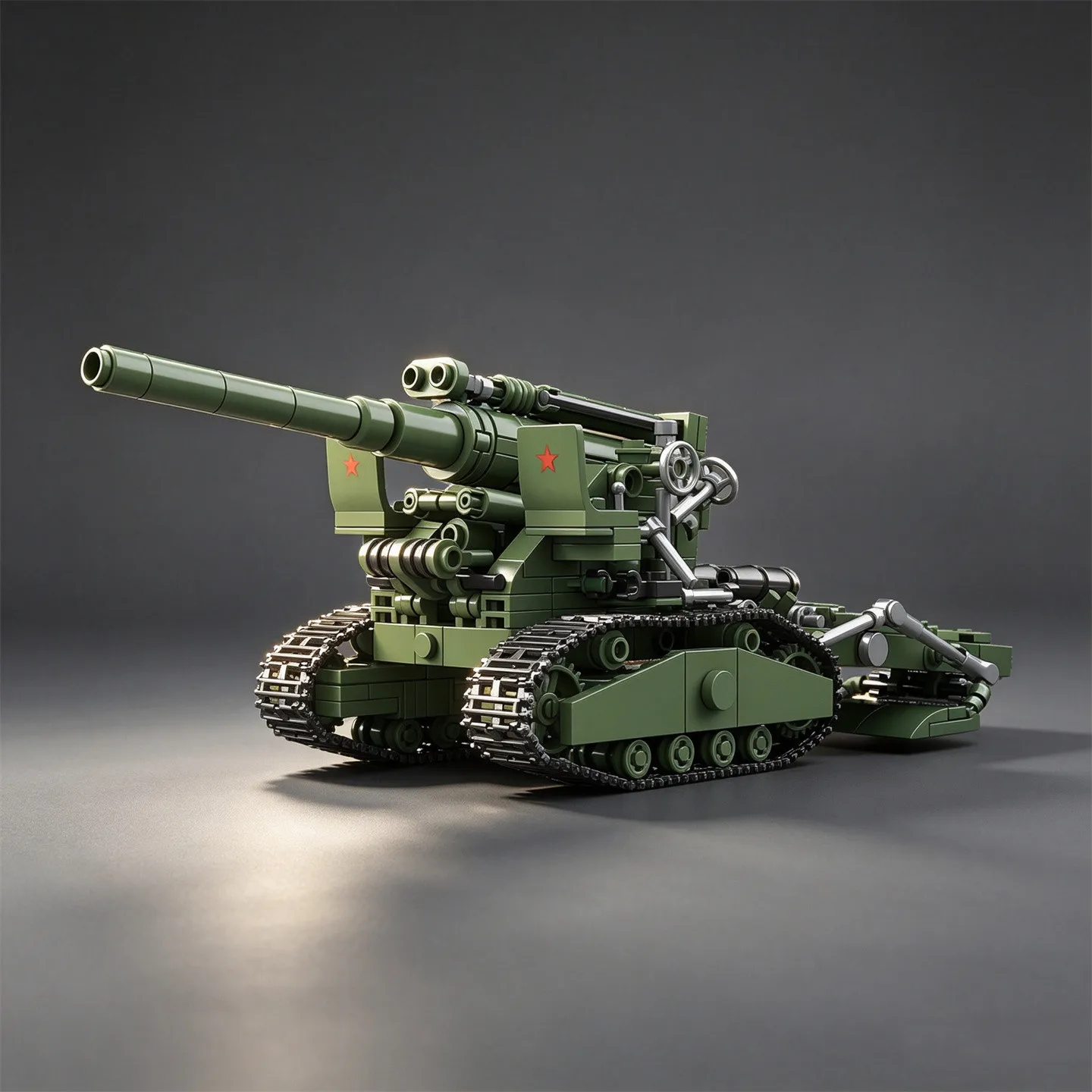 B-4 203mm Howitzer: 1931 “Stalin's Hammer” Legendary Heavy Artillery Buildable Model Kit with Articulated Figure—A Perfect Gift
B-4 203mm Howitzer: 1931 “Stalin's Hammer” Legendary Heavy Artillery Buildable Model Kit with Articulated Figure—A Perfect Gift