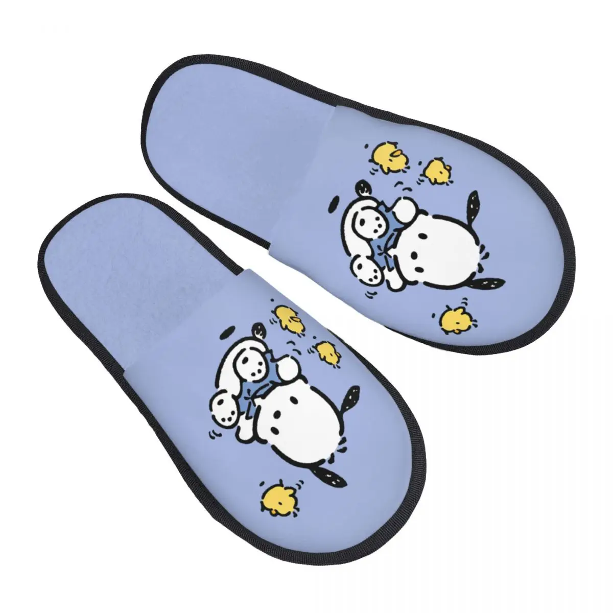 Женские домашние тапочки Pochacco с индивидуальным принтом, мягкие теплые пушистые тапочки из пены с эффектом памяти Kawaii, домашняя уличная обувь
Женские домашние тапочки Pochacco с индивидуальным принтом, мягкие теплые пушистые тапочки из пены с эффектом памяти Kawaii, домашняя уличная обувь