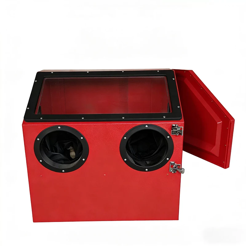 SBC-90 Desktop Air Blasting Cabinet, SBC-100 Large Blasting Cabinet, Surface Cleaning of Metal Parts, Ceramic Nozzle(Customized)
SBC-90 Desktop Air Blasting Cabinet, SBC-100 Large Blasting Cabinet, Surface Cleaning of Metal Parts, Ceramic Nozzle(Customized)