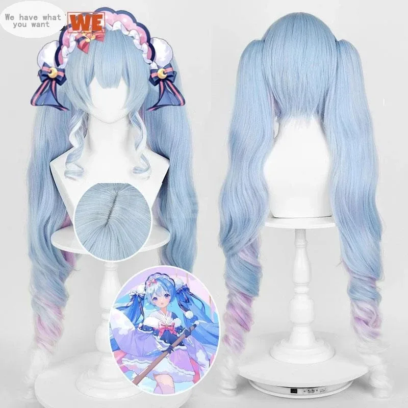 Snow Miku VOCALOID 2023 90cm Long Anime Cosplay Wigs Fiber Heat Resistant Synthetic Hair + Wig Cap
Snow Miku VOCALOID 2023 90cm Long Anime Cosplay Wigs Fiber Heat Resistant Synthetic Hair + Wig Cap