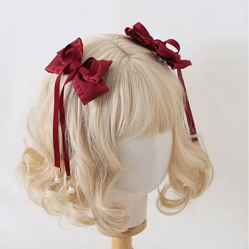 Японские заколки для волос в форме бабочки в стиле Лолиты для девочек, розовые милые двойные хвостики, корейские аксессуары для волос для девочек, головной убор с боковыми зажимами
Японские заколки для волос в форме бабочки в стиле Лолиты для девочек, розовые милые двойные хвостики, корейские аксессуары для волос для девочек, головной убор с боковыми зажимами