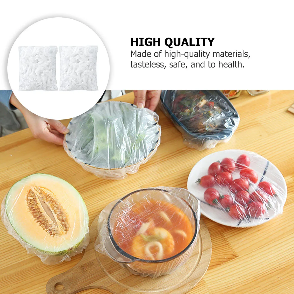 200pcs Freshness Seal Cover Transparent Elastic Food Protector For Kitchen Bowl Wrap Keep Fresh Storage Preservation Covers
200pcs Freshness Seal Cover Transparent Elastic Food Protector For Kitchen Bowl Wrap Keep Fresh Storage Preservation Covers