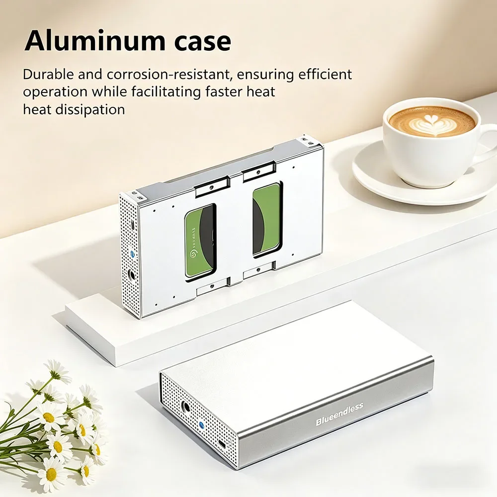 High End USB C 5Gbps External Hard Drive Case 2.5 3.5 Inch SAS SATA HDD Enclosure High Speed Plug And Play Support 20GB
High End USB C 5Gbps External Hard Drive Case 2.5 3.5 Inch SAS SATA HDD Enclosure High Speed Plug And Play Support 20GB