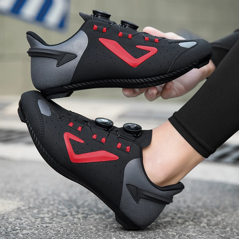 Classic Black Men Road Cycling Shoes Large Size 47 Quality Non-slip Speed Cycling Sneaker Unisex Professional Racing Bike Shoes
Classic Black Men Road Cycling Shoes Large Size 47 Quality Non-slip Speed Cycling Sneaker Unisex Professional Racing Bike Shoes