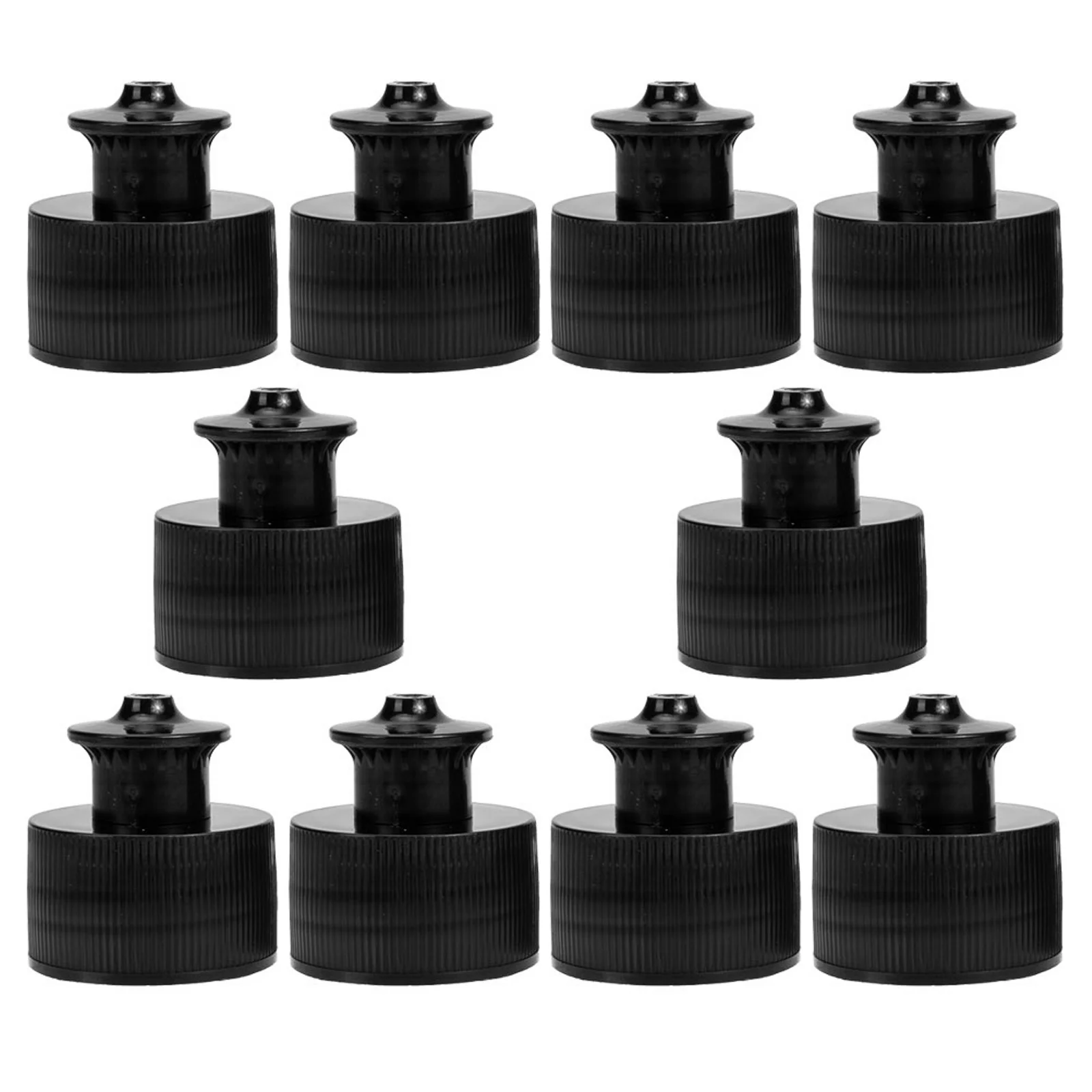10Pcs Push Pull Bottle Caps Simple Structure Convenient Use Practical Durable Water Bottle Replacement Tops Push Pull Caps
10Pcs Push Pull Bottle Caps Simple Structure Convenient Use Practical Durable Water Bottle Replacement Tops Push Pull Caps