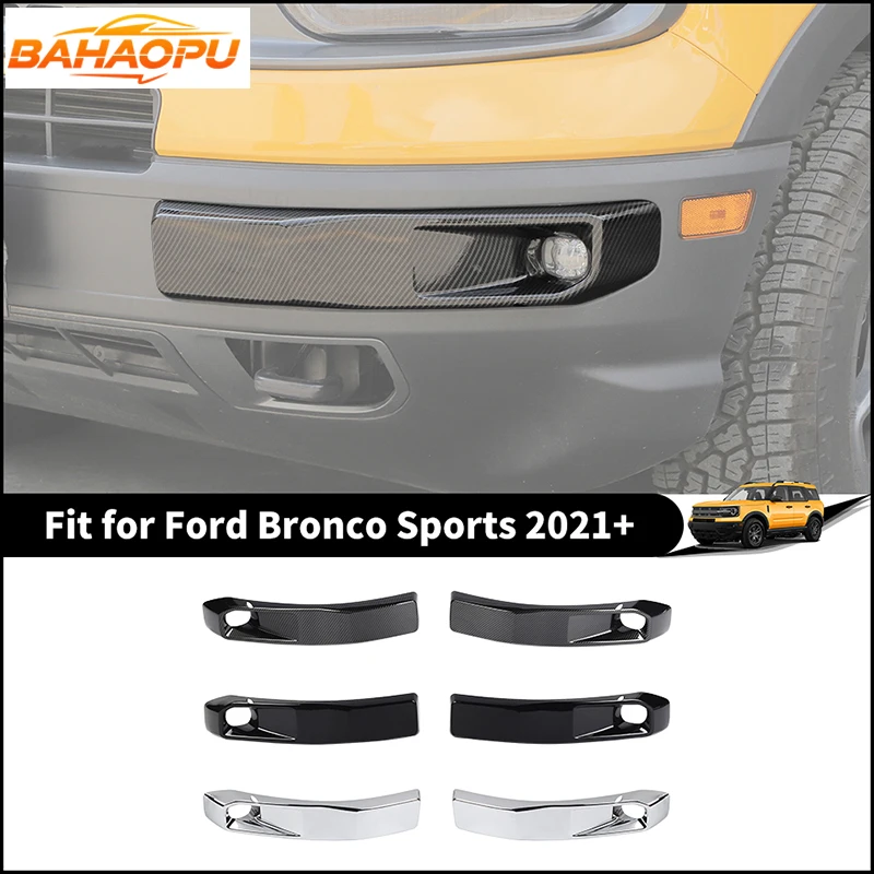 Автомобильный передний противотуманный фонарь для Ford Bronco Sports 2021, противотуманная фара, декоративная рамка, наклейка, отделка, аксессуары для стайлинга
Автомобильный передний противотуманный фонарь для Ford Bronco Sports 2021, противотуманная фара, декоративная рамка, наклейка, отделка, аксессуары для стайлинга