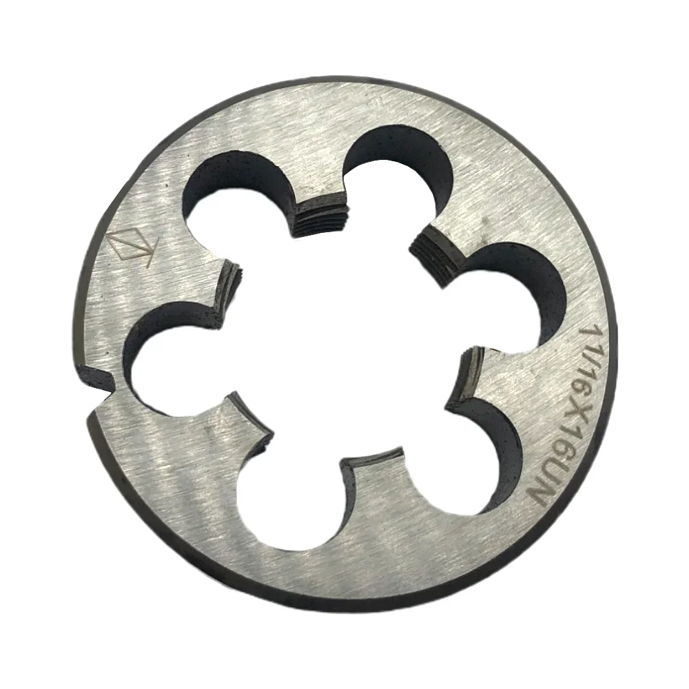 1 1/16"-16 UNS Die Right Hand Threading Tool 1 1/16x16 Thread Die Set Hand Tools HSS 1-1/16-16 Die Holder Thread Repair Tool
1 1/16"-16 UNS Die Right Hand Threading Tool 1 1/16x16 Thread Die Set Hand Tools HSS 1-1/16-16 Die Holder Thread Repair Tool