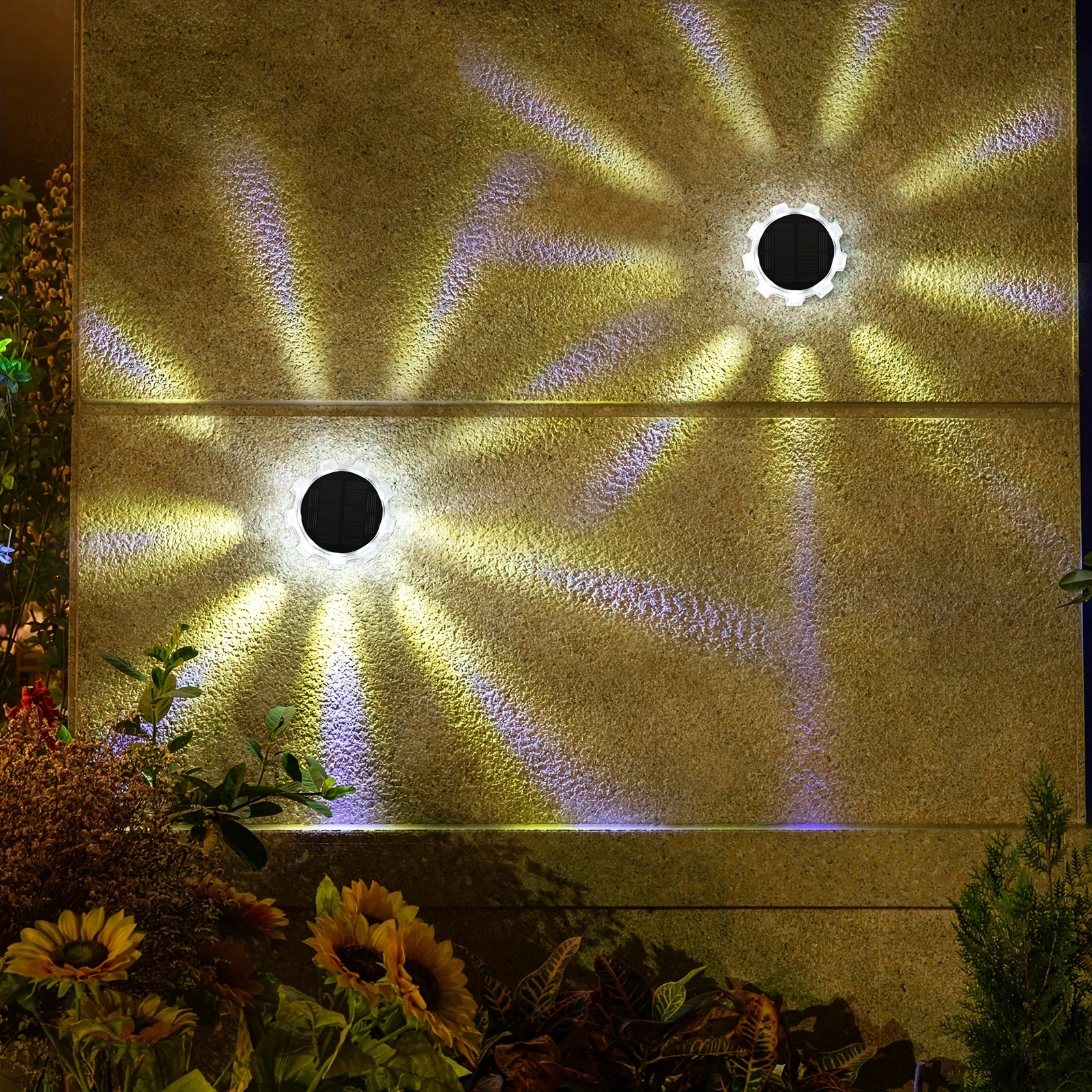 2 Pack Solar Ground Lights Waterproof 4 Modes LED Ground Lamp Outdoor Christmas Lights for Patio Yard Wall Deck Garden Pathway
2 Pack Solar Ground Lights Waterproof 4 Modes LED Ground Lamp Outdoor Christmas Lights for Patio Yard Wall Deck Garden Pathway