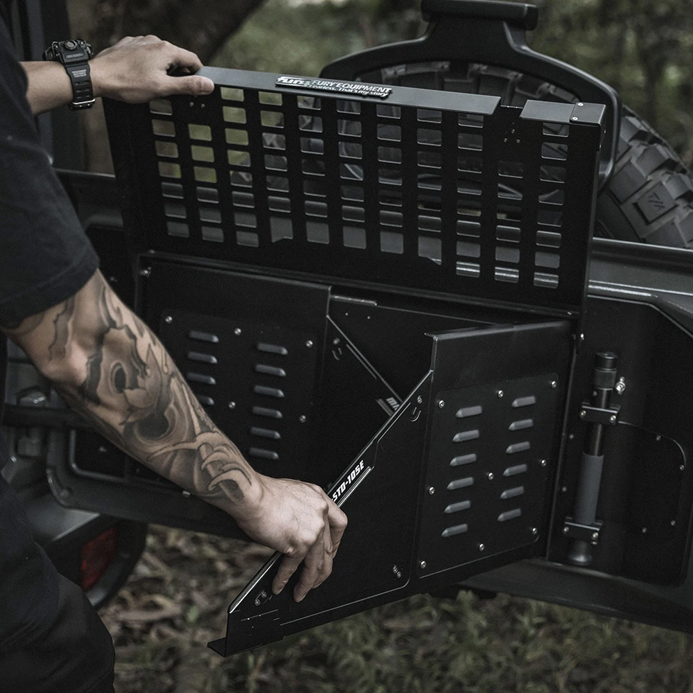 Lantsun F2008 Car Rear Tailgate Storage Rack Trunk Cargo Shelf Foldable Table for Jeep for Wrangler JL2018+ 2-Tier
Lantsun F2008 Car Rear Tailgate Storage Rack Trunk Cargo Shelf Foldable Table for Jeep for Wrangler JL2018+ 2-Tier