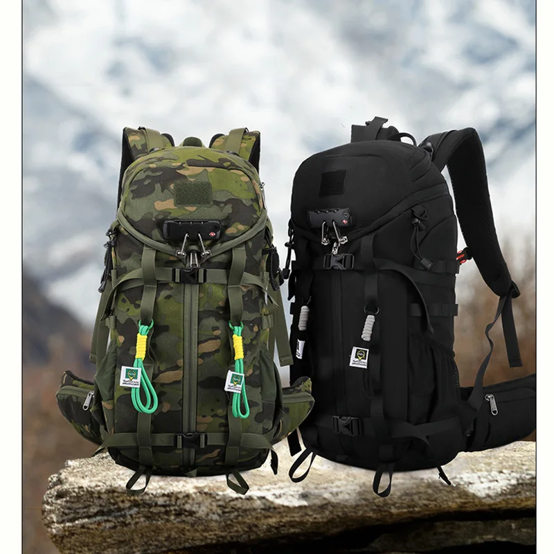 Outdoor Camping Backpacke Lage Capacity Tactical Wear-resistant Bag Camouflage For Mountain Climbing Hiking Cycling Trekking
Outdoor Camping Backpacke Lage Capacity Tactical Wear-resistant Bag Camouflage For Mountain Climbing Hiking Cycling Trekking