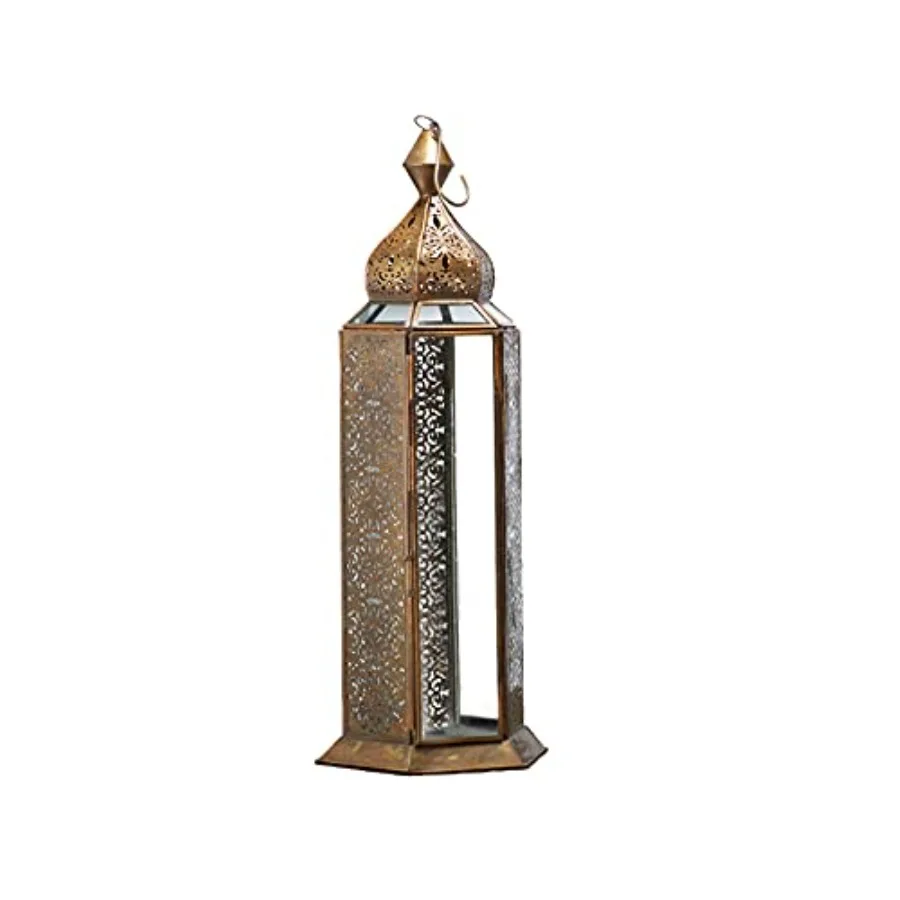 Antique Bronze Decorative Metal Lantern Scrollwork Pattern Candleholder Bronze Lantern Centerpiece for Weddings Parties Measure
Antique Bronze Decorative Metal Lantern Scrollwork Pattern Candleholder Bronze Lantern Centerpiece for Weddings Parties Measure