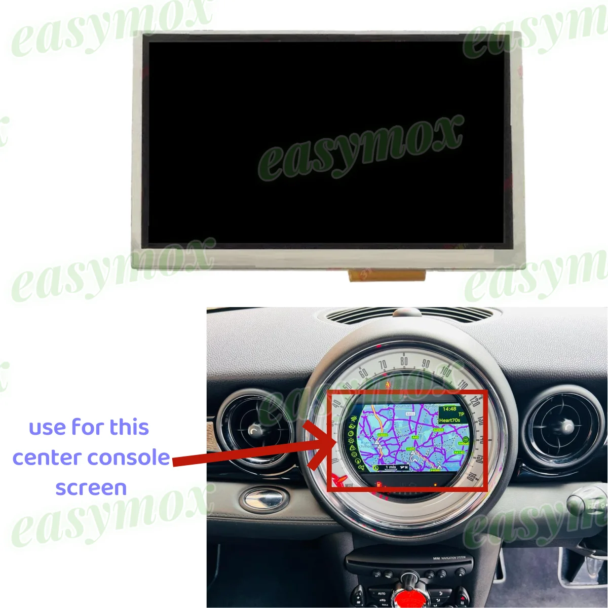 2011-2015 Mini Cooper R56 R57 6.5" Navigation Central Information Display Unit T-55315GD065HU 65503451496
2011-2015 Mini Cooper R56 R57 6.5" Navigation Central Information Display Unit T-55315GD065HU 65503451496
