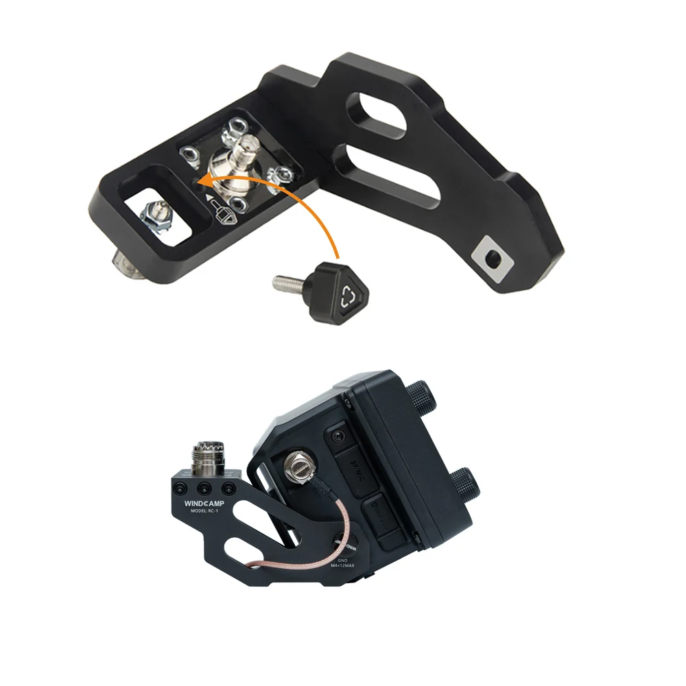 WINDCAMP Быстросъемный антенный кронштейн для портативного коротковолнового радио IC-705, всережимного КВ-трансивера 
WINDCAMP Быстросъемный антенный кронштейн для портативного коротковолнового радио IC-705, всережимного КВ-трансивера