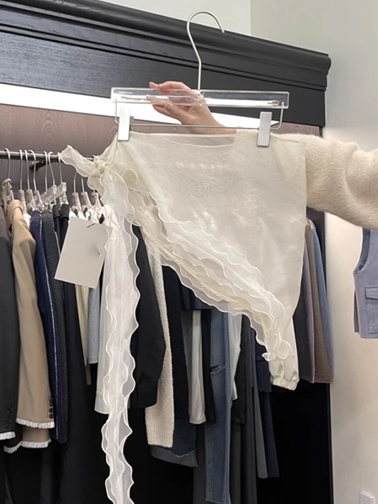 Dongda Gate Wood Ear Lace Short Skirt Women's Layered Wear Irregular Style Commute Korean Version Summer New Arrival
Dongda Gate Wood Ear Lace Short Skirt Women's Layered Wear Irregular Style Commute Korean Version Summer New Arrival