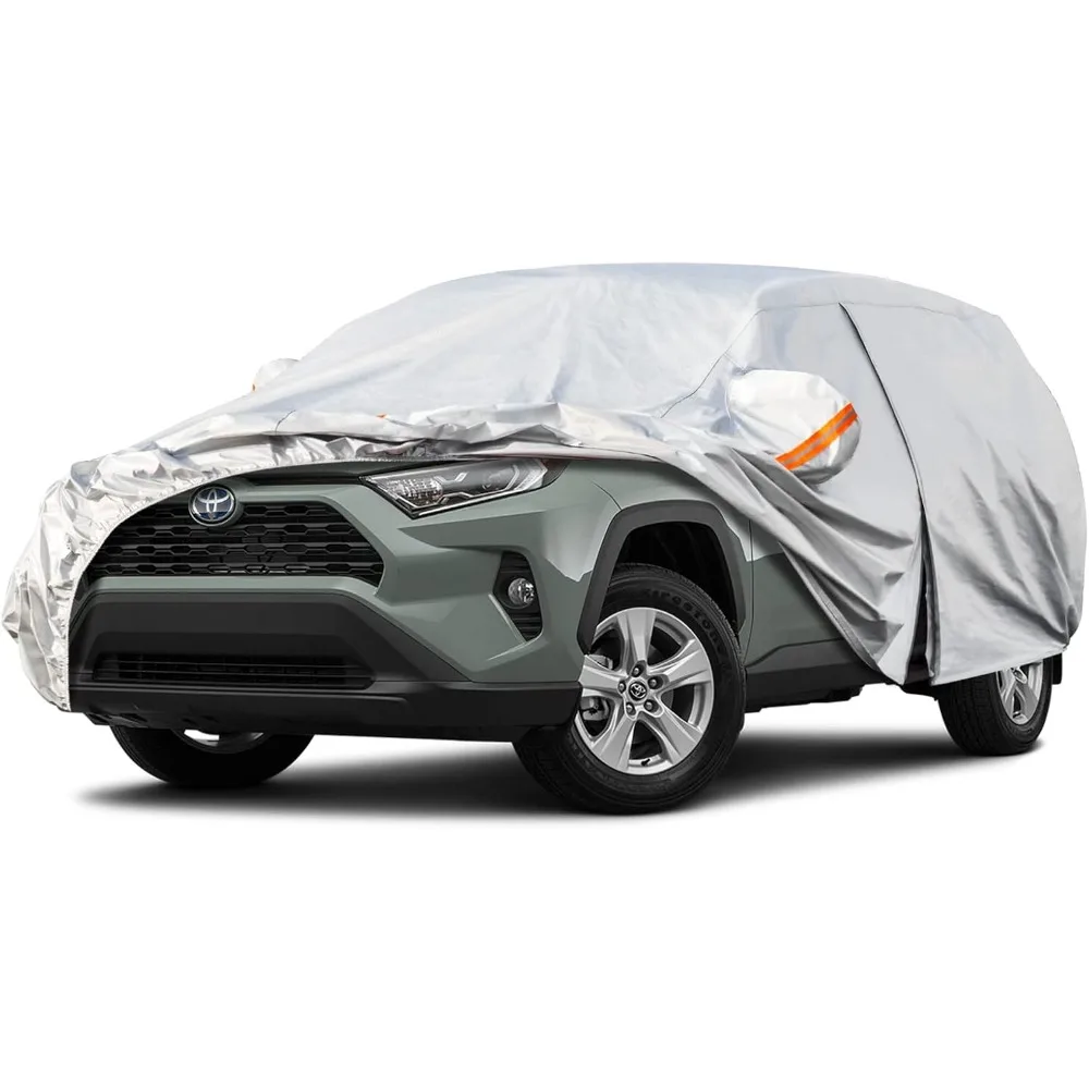 Custom Fit SUV Car Cover for Toyota RAV4 (2006-2025), Waterproof All Weather, Rain Sun UV Protection, Silver
Custom Fit SUV Car Cover for Toyota RAV4 (2006-2025), Waterproof All Weather, Rain Sun UV Protection, Silver