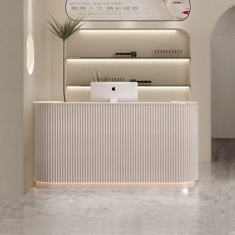 Modern beauty salon Bar checkout page Clothing store Women's clothing store Small counter Yoga studio Reception desk
Modern beauty salon Bar checkout page Clothing store Women's clothing store Small counter Yoga studio Reception desk