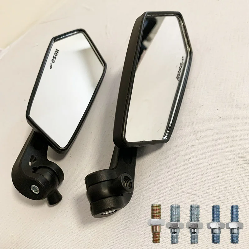 Motorcycle Handlebar Back Sight Rear view Mirror Reflector Adjustable 360° Rotatable Electric Bike Scooter Wide Angle Mirror
Motorcycle Handlebar Back Sight Rear view Mirror Reflector Adjustable 360° Rotatable Electric Bike Scooter Wide Angle Mirror