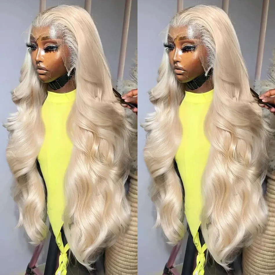 200 Density 30 40 Inch 613 Body Wave 13x6 HD Lace Frontal Wigs Human Hair Brazilian Blonde 13x4 Transparent Lace Front Wig
200 Density 30 40 Inch 613 Body Wave 13x6 HD Lace Frontal Wigs Human Hair Brazilian Blonde 13x4 Transparent Lace Front Wig