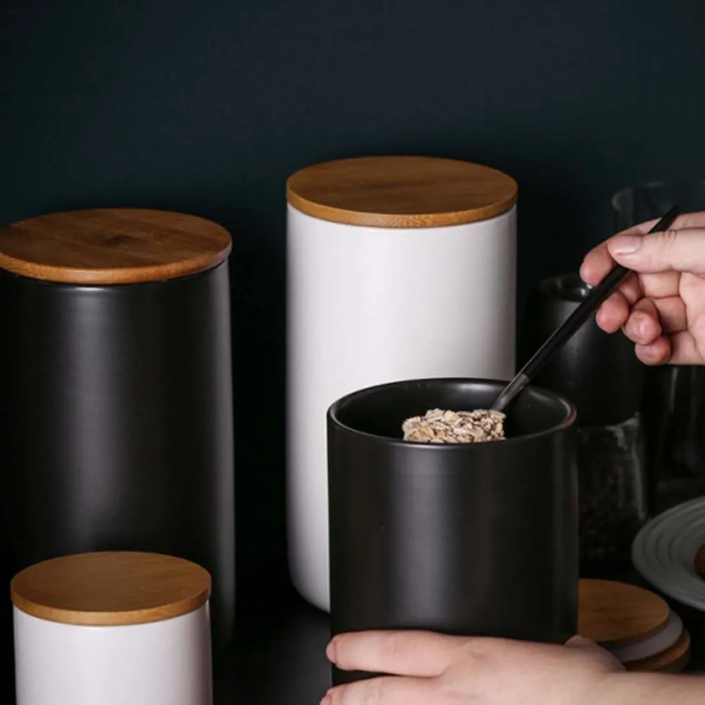 Airtight Food Storage Containers Ceramic Grain Tanks for Dry Cereal Sealed Can Kitchen ganizers
Airtight Food Storage Containers Ceramic Grain Tanks for Dry Cereal Sealed Can Kitchen ganizers
