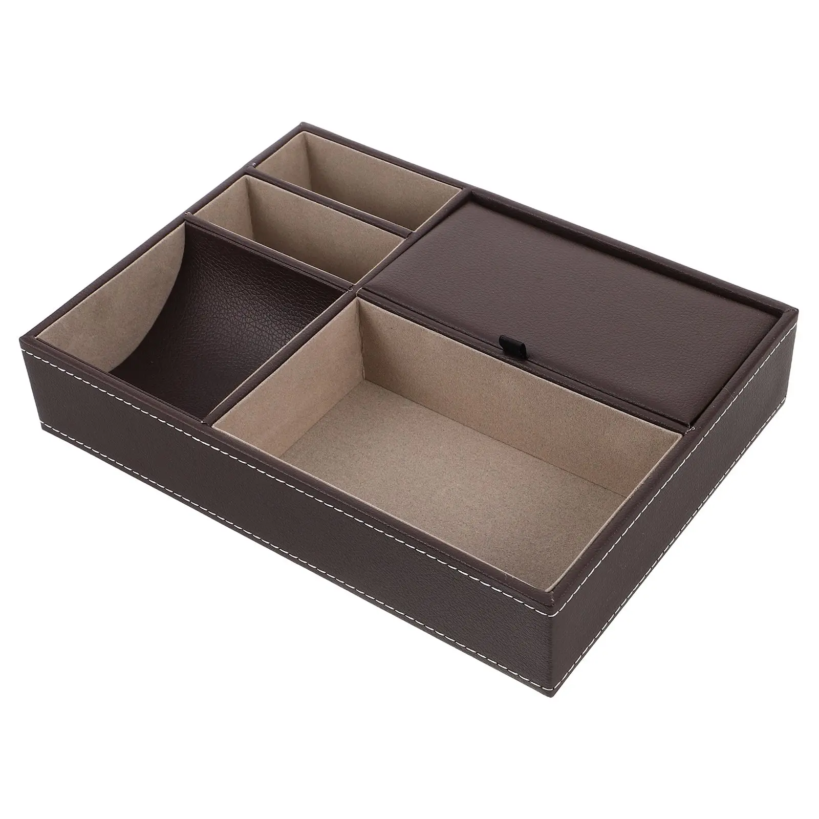 Jewelry Storage Box Desk Tray Organizer Portable Drawer Light Brown Watch Necklace Earring Container Vintage Display
Jewelry Storage Box Desk Tray Organizer Portable Drawer Light Brown Watch Necklace Earring Container Vintage Display