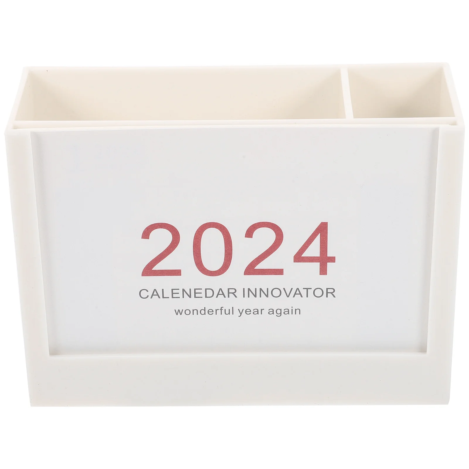Plastic Pencil Holder Desk Calendar 2024 White Large Capacity Pen Cup Compartment Brush Container Makeup Box Office Supplies
Plastic Pencil Holder Desk Calendar 2024 White Large Capacity Pen Cup Compartment Brush Container Makeup Box Office Supplies