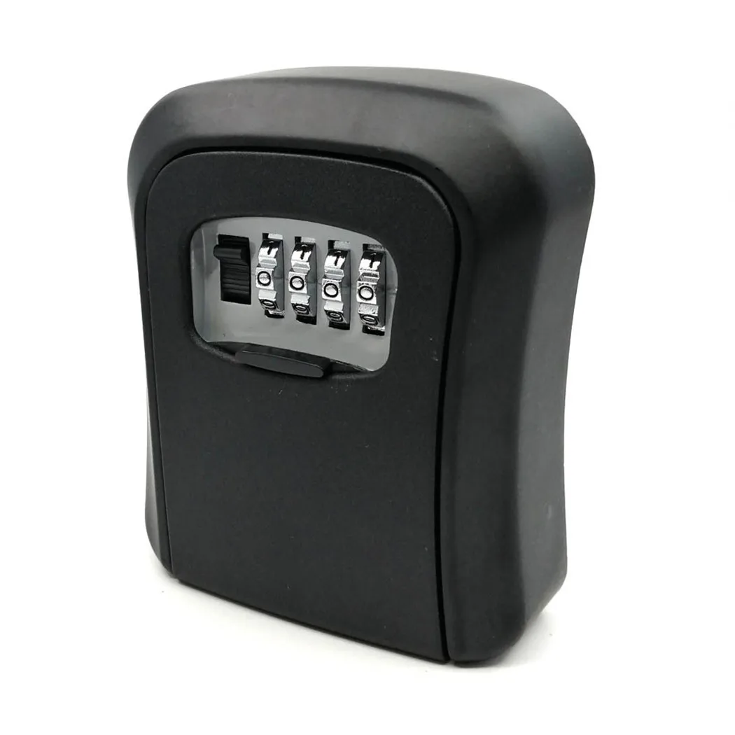4 Digit Key Safe Aluminum Alloy Wall 115 95 40mm Black Box Case Code Gray High Mounted Outdoor Security Storage
4 Digit Key Safe Aluminum Alloy Wall 115 95 40mm Black Box Case Code Gray High Mounted Outdoor Security Storage