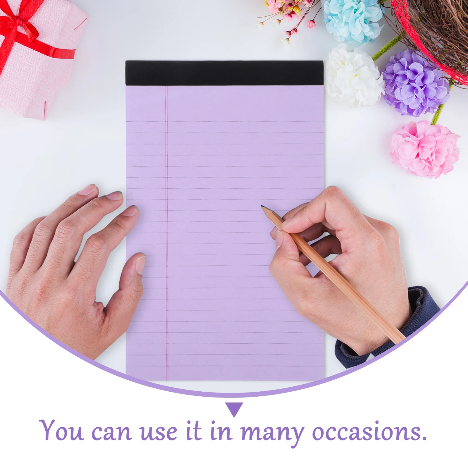 4Pcs Notepads Paper Material Smooth Writing Tearable Memo Pads for Work School Office Supplies Portable Idea Notebook
4Pcs Notepads Paper Material Smooth Writing Tearable Memo Pads for Work School Office Supplies Portable Idea Notebook