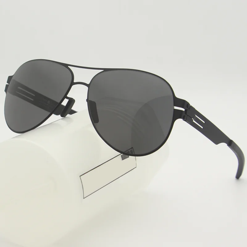 Germany Brand Screwless Classic Aviation Sunglasses Men Ultralight Stainless Steel Polarized Sun Glasses Women UV400 Shades
Germany Brand Screwless Classic Aviation Sunglasses Men Ultralight Stainless Steel Polarized Sun Glasses Women UV400 Shades
