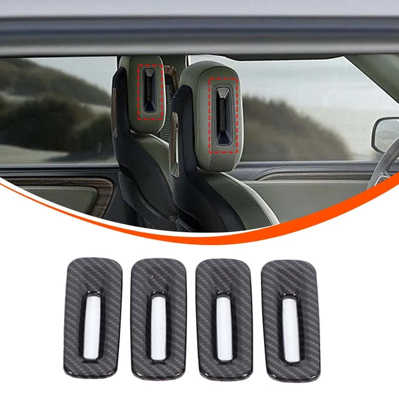 Car Headrest Side Trim Cover Seat Headrest Decorative Bezel Seat Headrest Side Frame Trim Sticker For Rivian R1T R1S 2022-2026
Car Headrest Side Trim Cover Seat Headrest Decorative Bezel Seat Headrest Side Frame Trim Sticker For Rivian R1T R1S 2022-2026