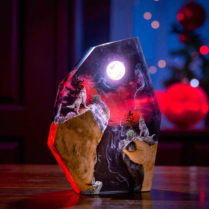 Wolf Animals Figure Organism Resin Table Light Creactive Art Decoration Lamp Nature Scence Night Light USB Charge
Wolf Animals Figure Organism Resin Table Light Creactive Art Decoration Lamp Nature Scence Night Light USB Charge