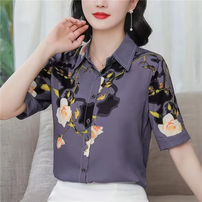 Clothing Unique - Silk Shirt Women Fashion Plus Size New Style High-End Printed Long
Clothing Unique - Silk Shirt Women Fashion Plus Size New Style High-End Printed Long