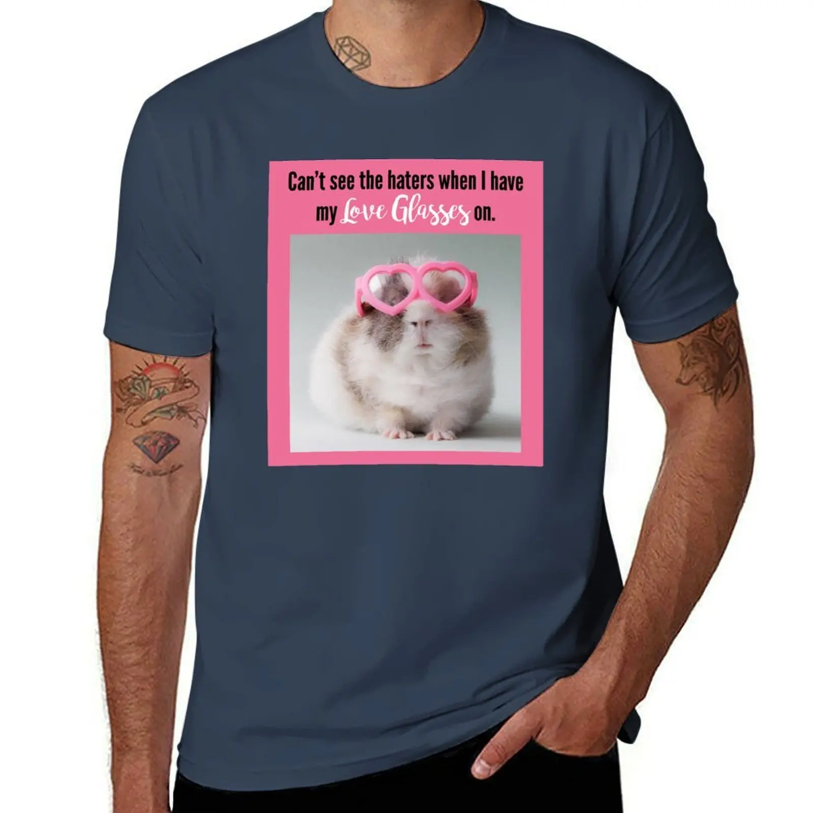 Can't see the haters with my Love Glasses on T-Shirt Relaxed Fit Casual Short Sleeve Top
Can't see the haters with my Love Glasses on T-Shirt Relaxed Fit Casual Short Sleeve Top