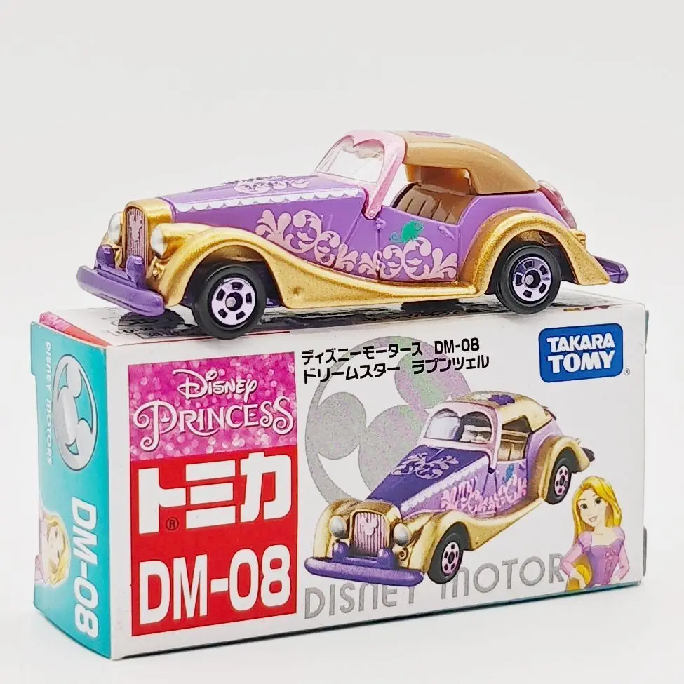 TAKARA TOMY Disney DM-08 Dream Star Rapunzel Vintage Car Alloy Model Toy Collection
TAKARA TOMY Disney DM-08 Dream Star Rapunzel Vintage Car Alloy Model Toy Collection