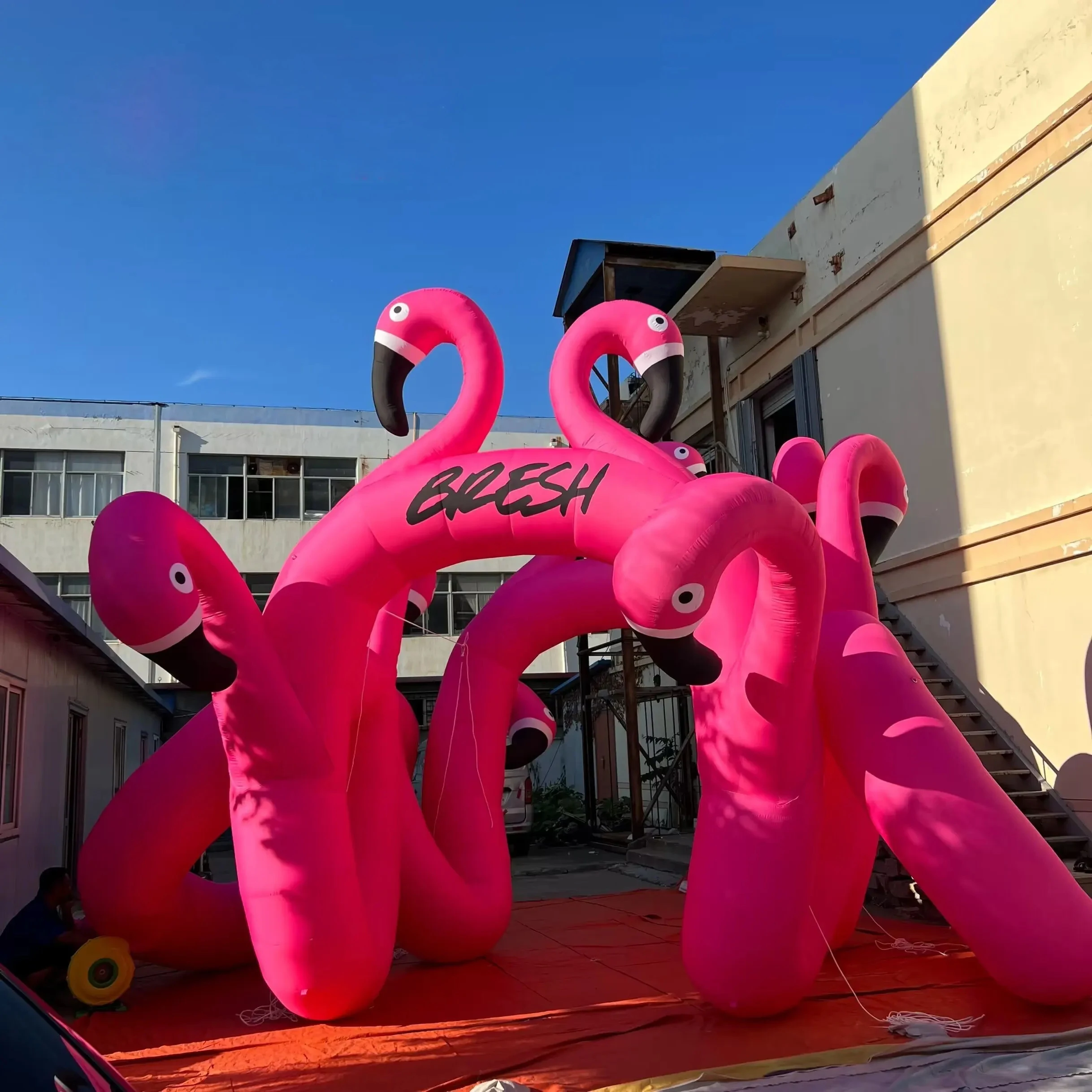 Outdoor Newest Design Inflatable Flamingo Arch Pink Color Beautiful Activity Entrance inflatable archway
Outdoor Newest Design Inflatable Flamingo Arch Pink Color Beautiful Activity Entrance inflatable archway
