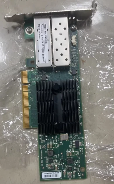 For Mellanox MCX312B-XCCT Dual Port 10 Gigabit Fiber Network Interface Card, Support Synology DS1821 +, DS1621 +
For Mellanox MCX312B-XCCT Dual Port 10 Gigabit Fiber Network Interface Card, Support Synology DS1821 +, DS1621 +