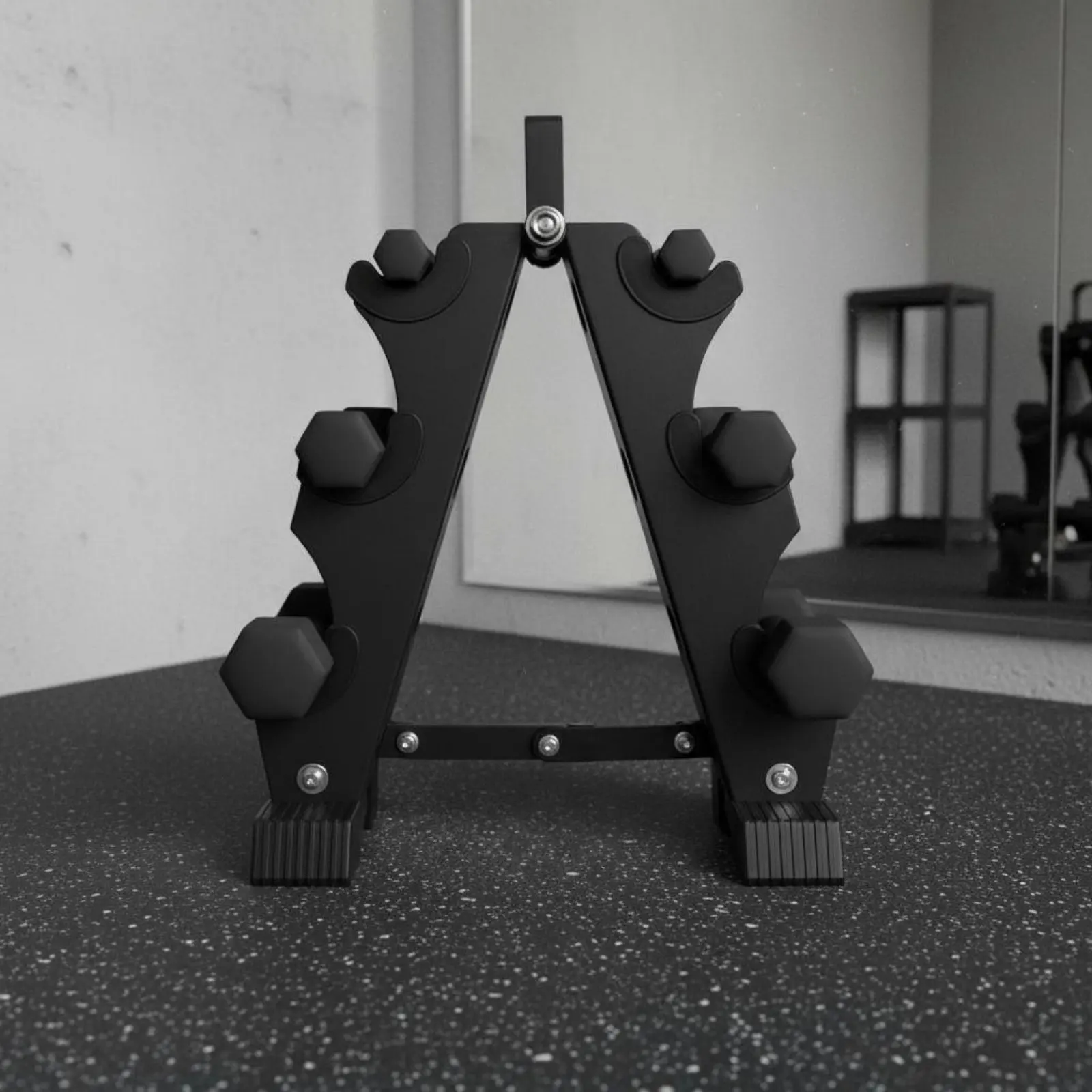 3-Tier Dumbbell Rack Easy Reach Foldable Dumbbell Stand Fitness Storage Stable Sturdy for Workout Room
3-Tier Dumbbell Rack Easy Reach Foldable Dumbbell Stand Fitness Storage Stable Sturdy for Workout Room