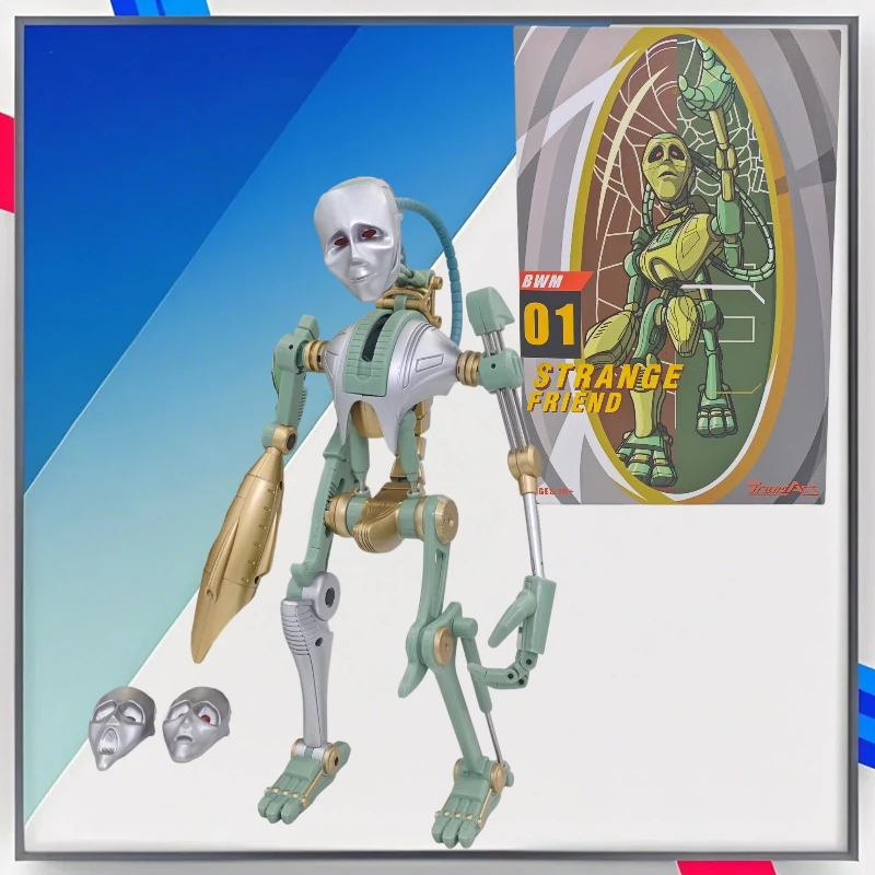 Ta Transart Best Wars BWM-01 Stranger Friend Transformation Transmits Toy Action Figure Collect Gifts
Ta Transart Best Wars BWM-01 Stranger Friend Transformation Transmits Toy Action Figure Collect Gifts