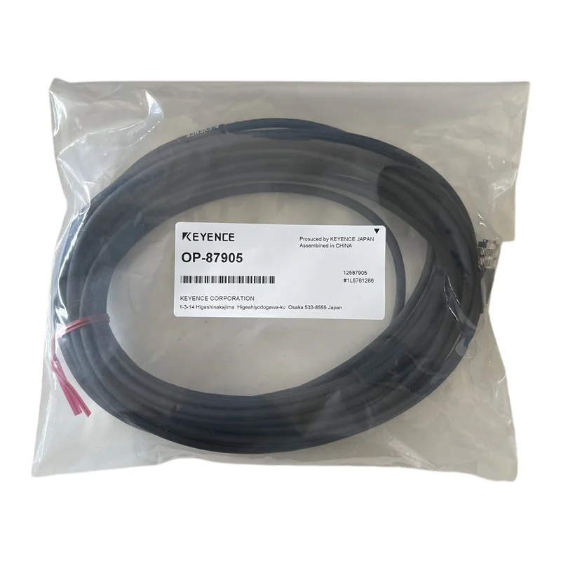KEYENCE OP-87905 OP-87953 OP-87906 OP-87907 Multi Point Laser Sensor Head Cable 10m Used to Avoid signal Attenuation in Stock
KEYENCE OP-87905 OP-87953 OP-87906 OP-87907 Multi Point Laser Sensor Head Cable 10m Used to Avoid signal Attenuation in Stock