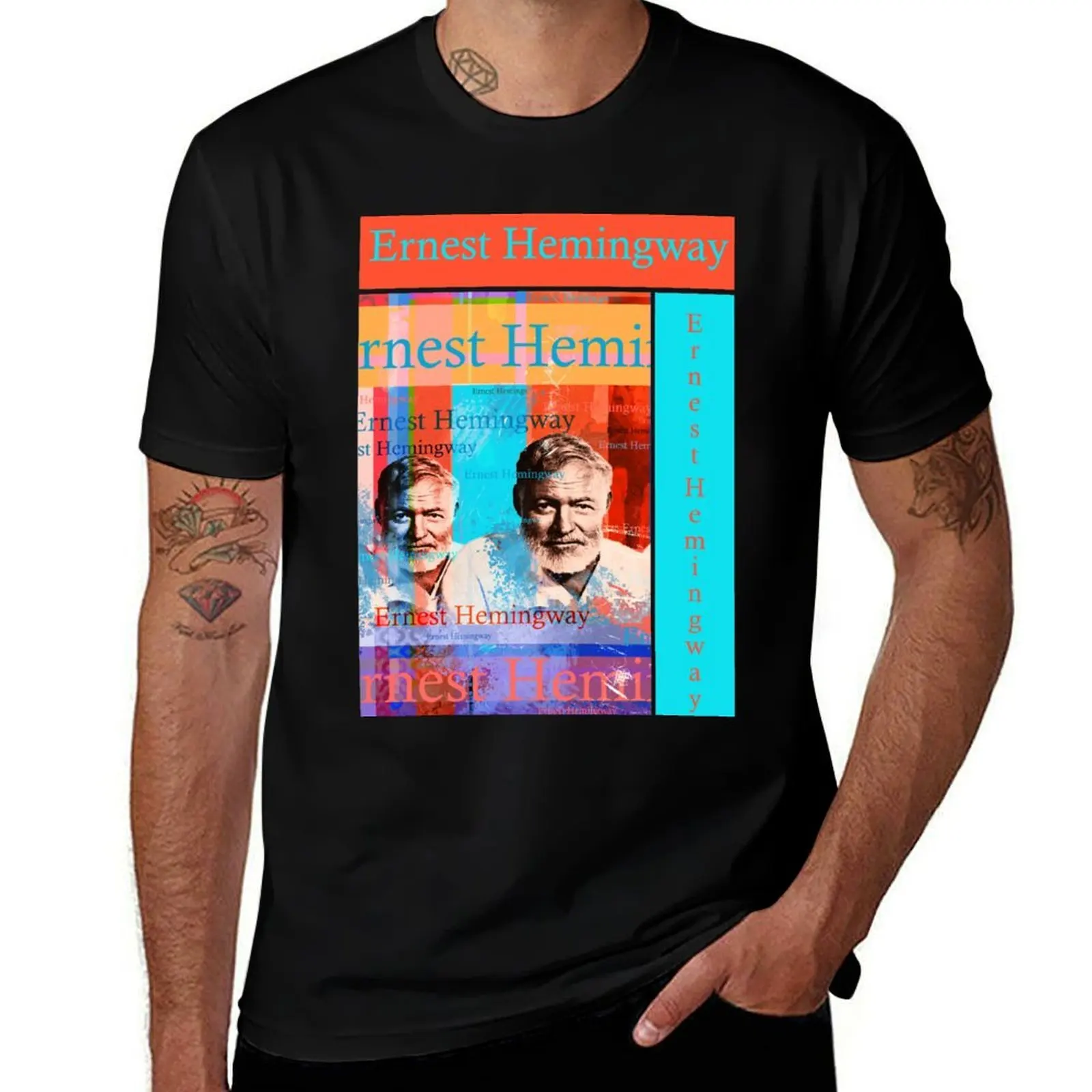beautiful Ernest Hemingway portrait of the American writer T-Shirt sweat vintage clothes shirts graphic tee men
beautiful Ernest Hemingway portrait of the American writer T-Shirt sweat vintage clothes shirts graphic tee men