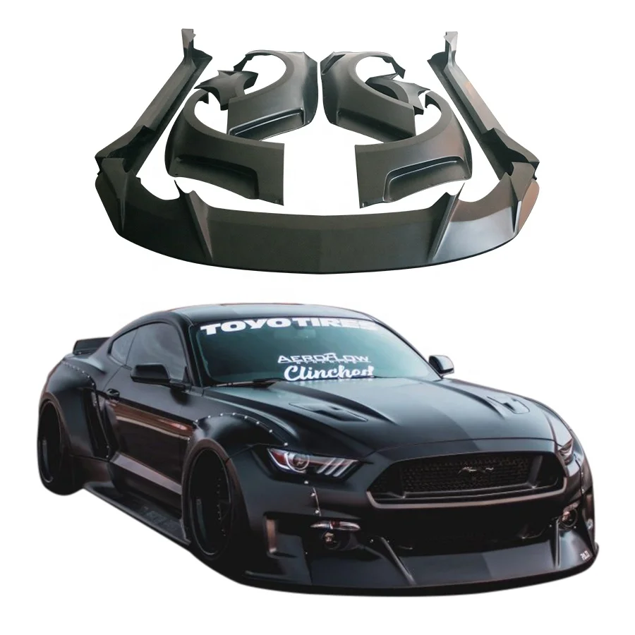 NEW For Ford Mustang 2015-2017 Front Rear Fender Flares Side Skirts Spoiler Front Lip Wide Body Kit
NEW For Ford Mustang 2015-2017 Front Rear Fender Flares Side Skirts Spoiler Front Lip Wide Body Kit