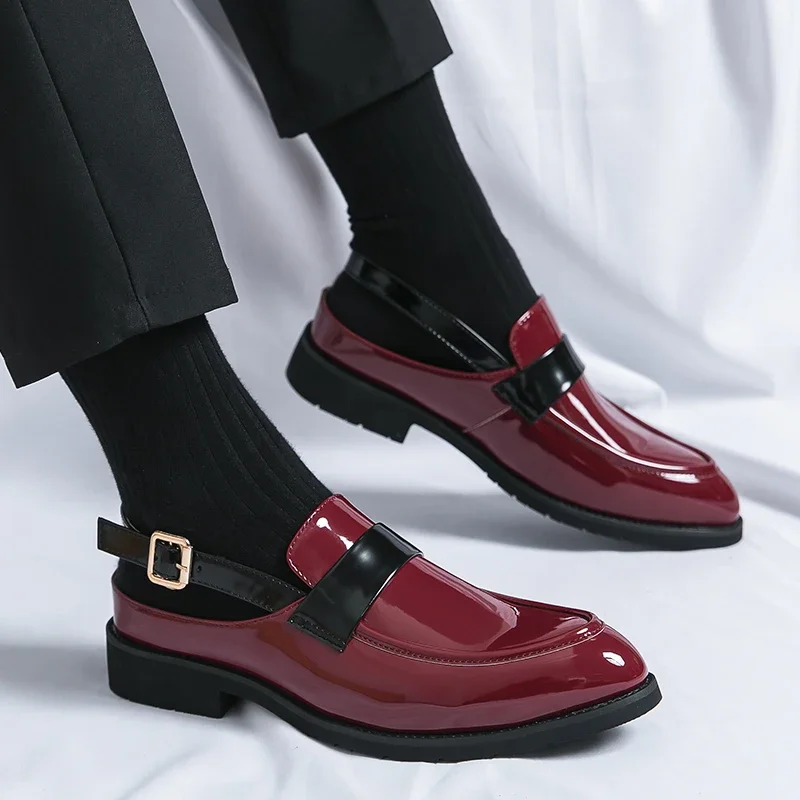 Summer White Wedding Dress Shoes Men's Business Office Sandals High Quality Mens Loafers Brand Outdoor Flat Bottom Driving Shoes
Summer White Wedding Dress Shoes Men's Business Office Sandals High Quality Mens Loafers Brand Outdoor Flat Bottom Driving Shoes